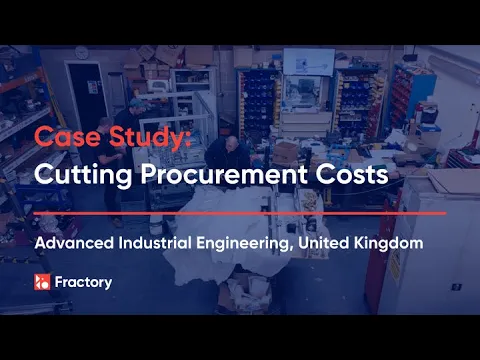 Case Study: Cutting Procurement Costs - Advanced Industrial Engineering