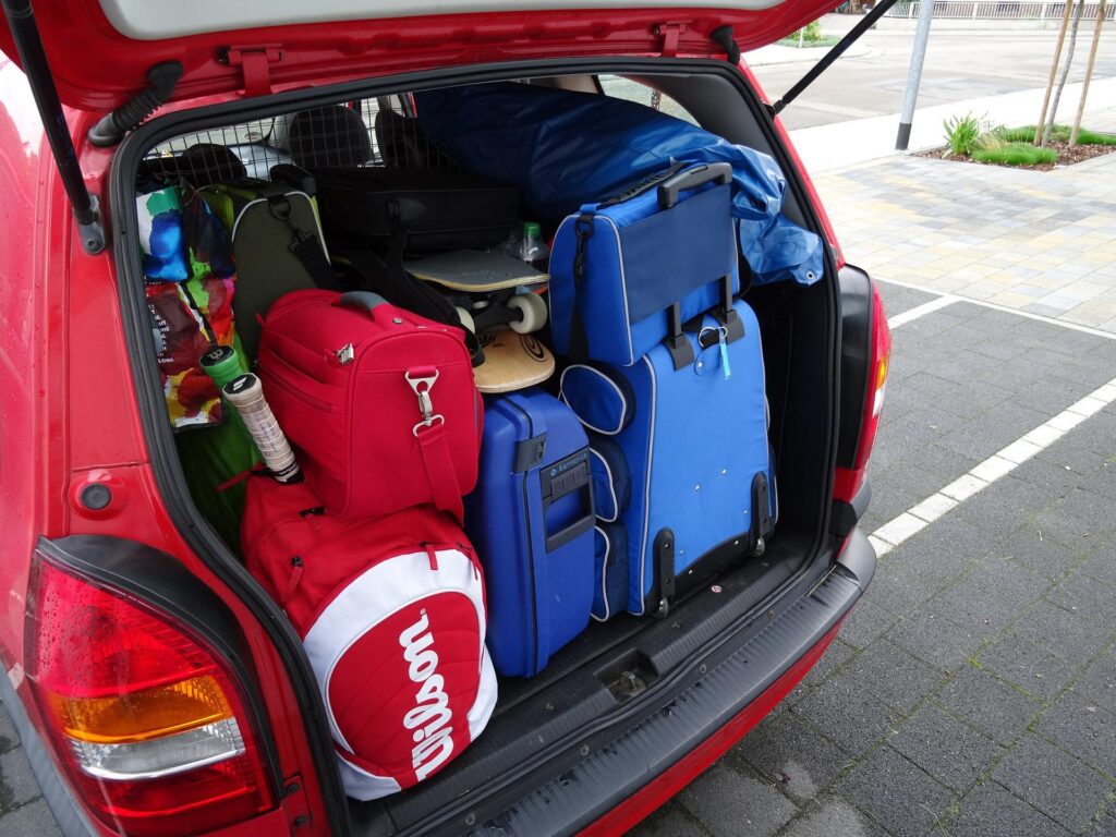 Luggage in Car