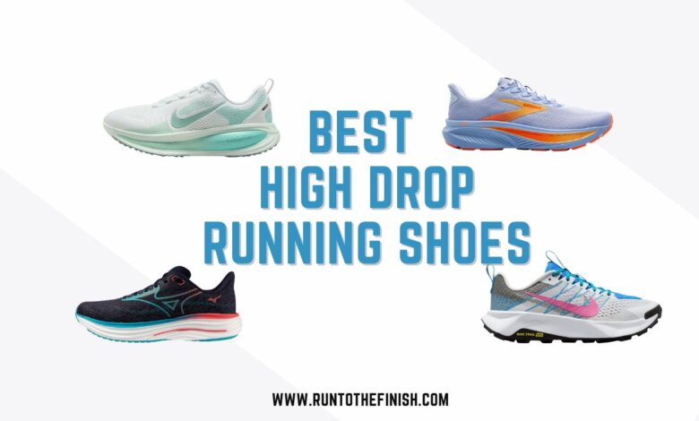10 Best High Drop Running Shoes | Ideal for Achilles Or Ankle Mobility Issues