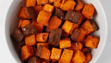 The Best Cubed Air Fryer Sweet Potatoes