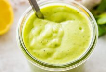 5-Minute Creamy Avocado Dressing – Eating Bird Food