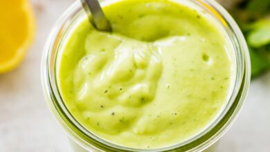 5-Minute Creamy Avocado Dressing – Eating Bird Food
