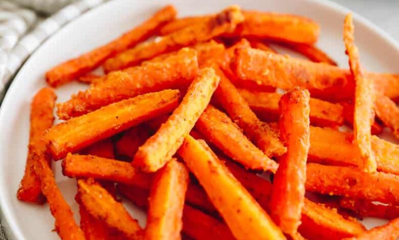 Crispy Baked Carrot Fries – The Healthy Maven