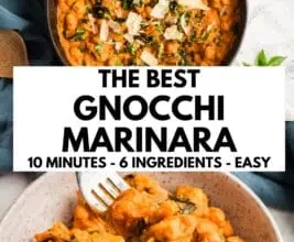 Gnocchi Marinara (10 Minute Meal)