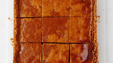 Easy Vegan Pumpkin Pie Bars